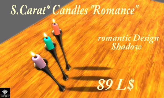 *S.Carat* Candles " Romance