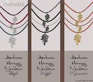 Stargazer: Autumn Morning Necklace [Fatpack]
