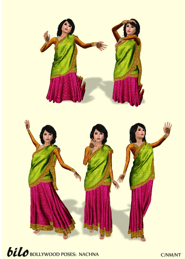 Bilo Bollywood Poses: Nachna