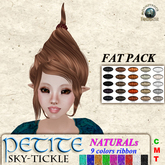 !! FANTAVATAR !! Petite - Sky-tickle NATURALs FAT PACK s Hair F&M PET