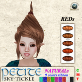!! FANTAVATAR !! Petite - Sky-tickle RED s Hair F&M PET