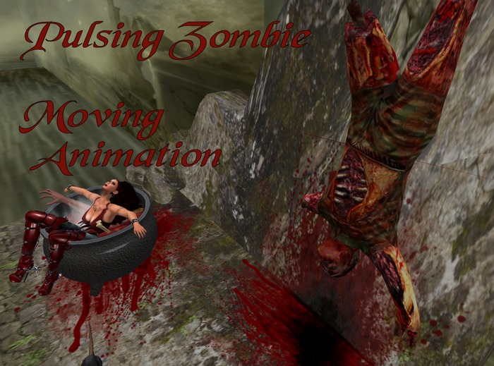 Hung Zombie for halloween