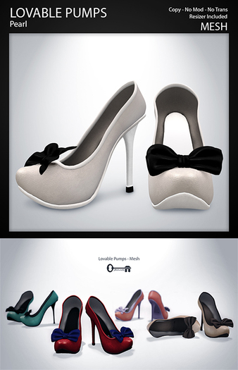 The Secret Store - Lovable Pumps - Pearl 