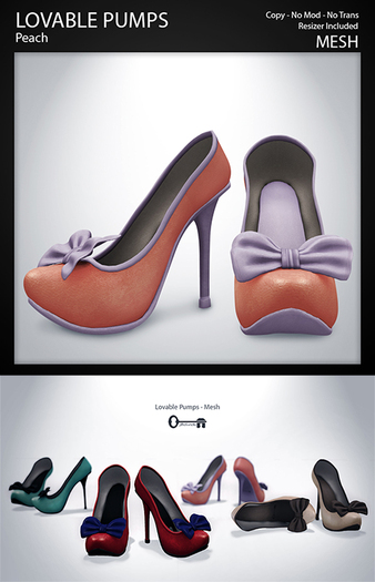 The Secret Store - Lovable Pumps - Peach 