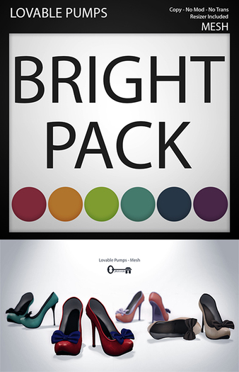 The Secret Store - Lovable Pumps - Bright Pack 