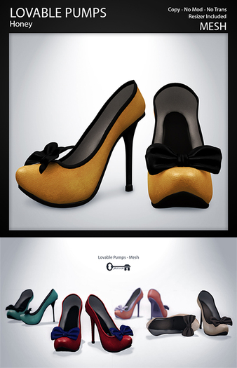 The Secret Store - Lovable Pumps - Honey 