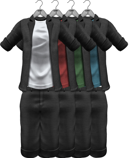 NYU - Debut, Cropped Jacket Set, Fatpack (Black)