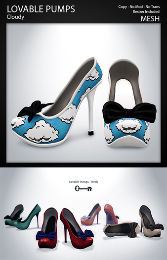The Secret Store - Lovable Pumps - Cloudy 