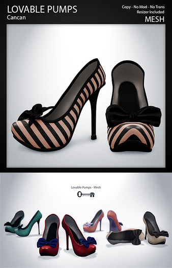 The Secret Store - Lovable Pumps - Cancan 