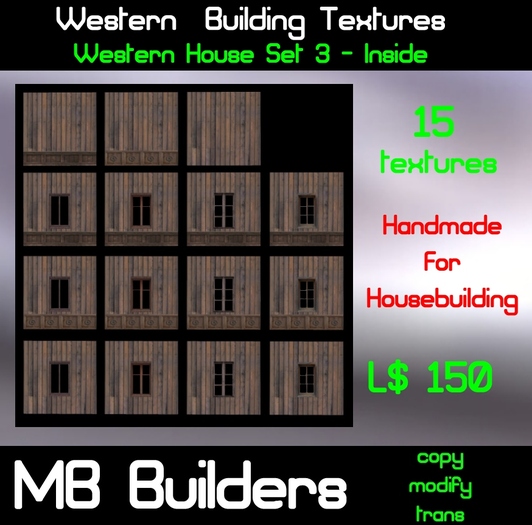 Western Textures Set 3 - Inside