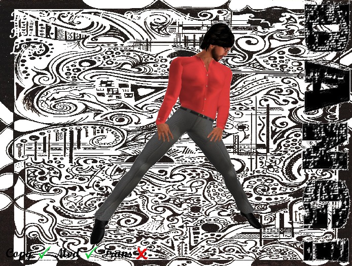 DANG! Daniel ~ Dress Shirt ~ Red