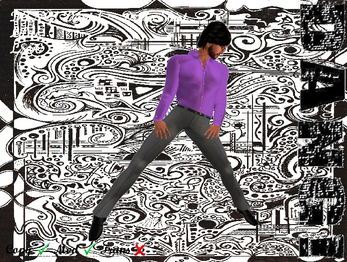 DANG! Daniel ~ Dress Shirt ~ Lilac