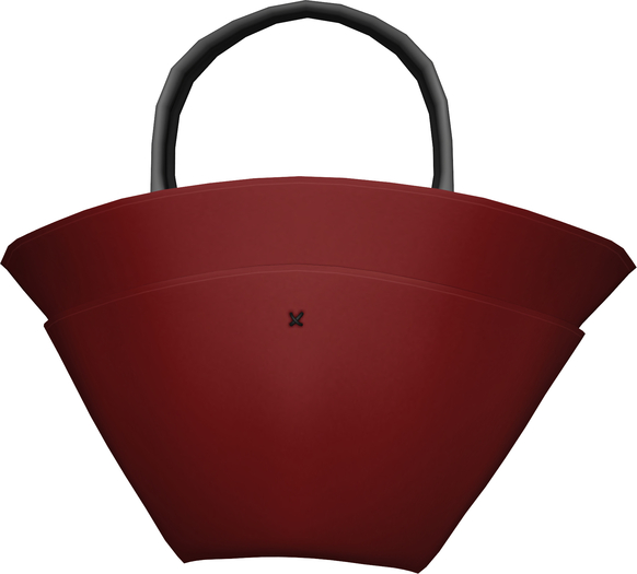 NYU - Suede Leather Bag, Red