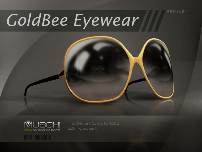 MUSCHI GoldBee Eyewear Glasses