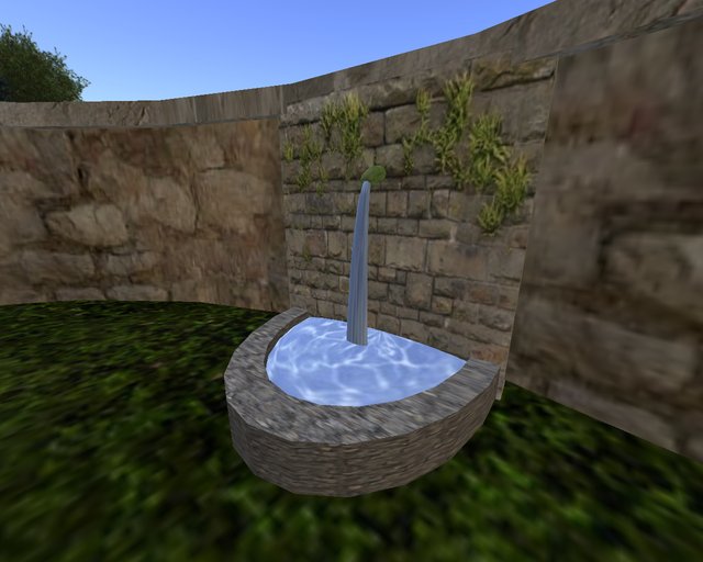 Well with running water sound