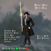 Fisher Man Black Grey