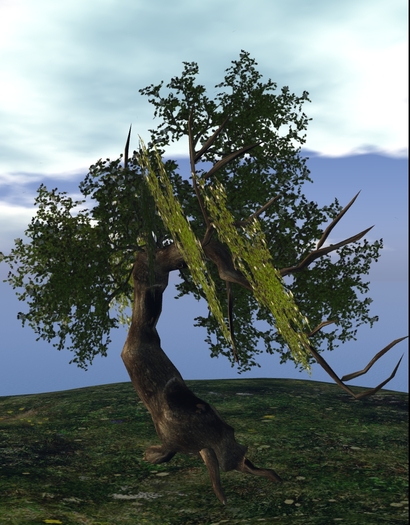 flower tree 1, 12 prims copy / mod