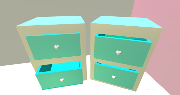 Night table Blue by MeD$