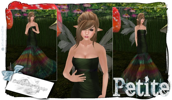~*~Shar's Petites~*~Luna Gown Cosmos