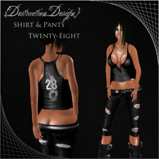 ***Destruction Design*** Shirt & Pants 28