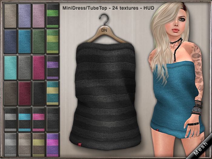 DN Mesh:  MiniTubeDress [DEMO]