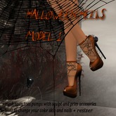 HALLOWEEN 1 Mesh pumps