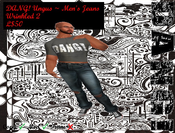 DANG! Ungus Jeans Wrinkled 2