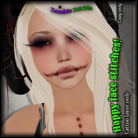 :Z.S: Happy face stitches