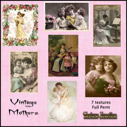 ~TJ~  Vintage Mothers Texture Set