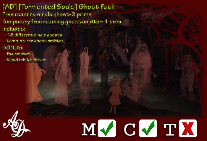 [AD] [Tormented Souls] Ghost Pack