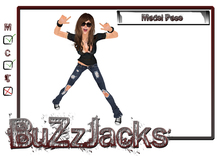 *BuZzJacks* Model 7 Pose, Static