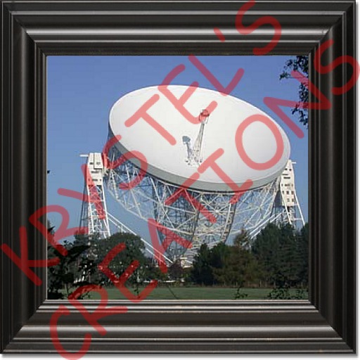 P21 ~ Framed Picture of  Jodrell Bank (Rezz Me)