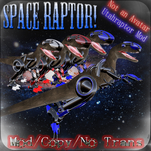 Space Raptor Utahraptor Mod