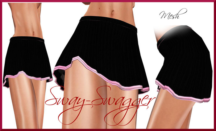 Sway-Swagger  MESH Mini Skirt