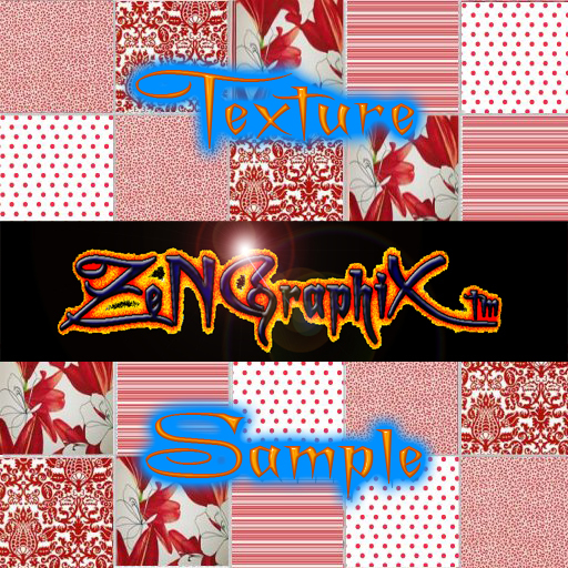 [ZeNGraphiX]  TEXTURES - Patchwork-Red