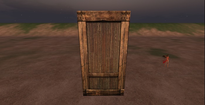 Castle Moat Door Square