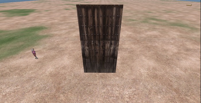 Castle Moat Door Square 2