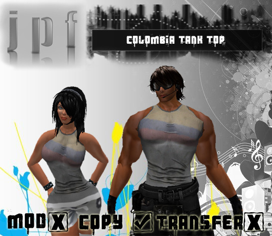 COLOMBIA TANK TOP