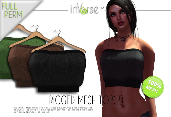 ☰ inVerse ☰ Full perm rigged top (2) 