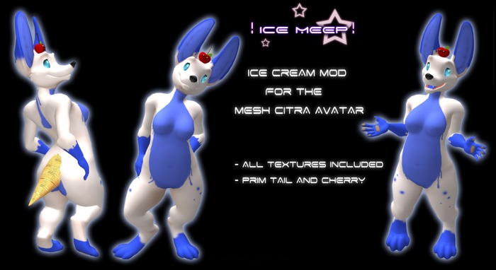 ! Ice Meep ! ~ Citra - Ice Cream (Blueberry Cream)