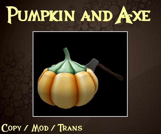 .o0O J.D Pumpkin and Axe O0o.
