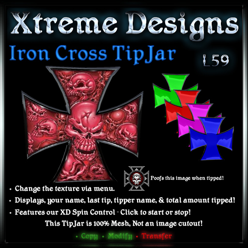 Iron Cross II TipJar