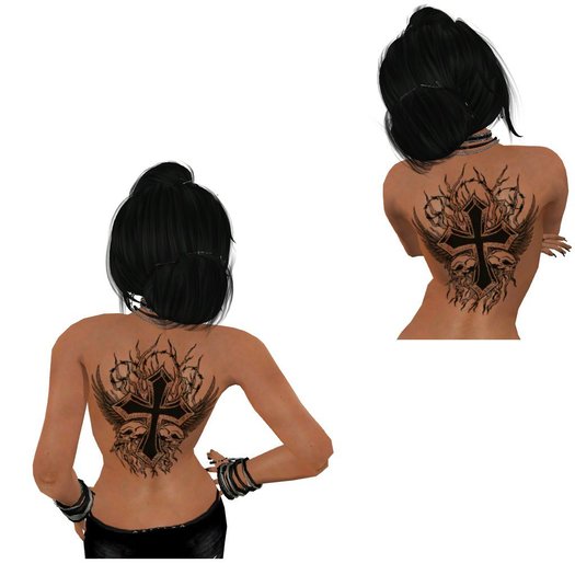 ~::C̨̆ăşĉä's::~ Cross Tattoo