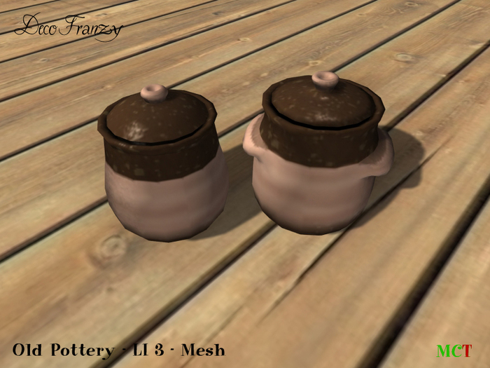 ~DecoFranzy~ Medieval Pottery 01