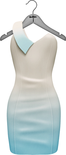 NYU - Asymmetrical Dress, Ice
