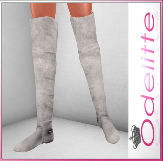 Odelitte Freya Boots Grey