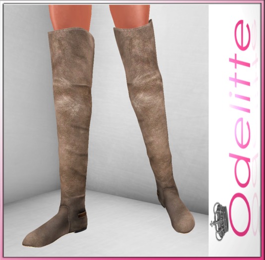 Odelitte Freya Boots Light Brown