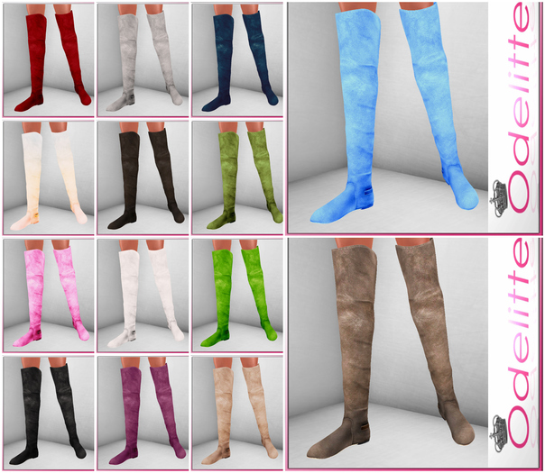 Odelitte Freya Boots Fatpack