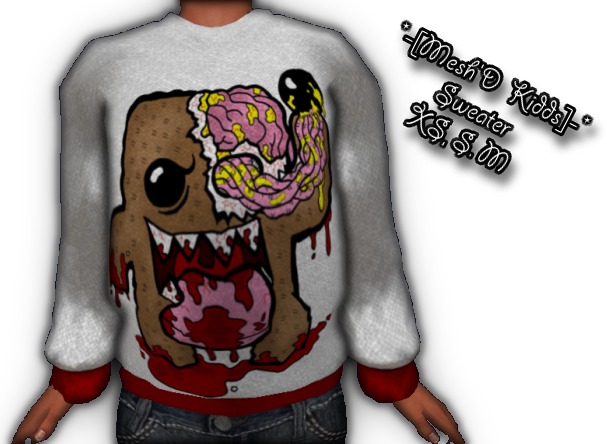 *-[MESH'D  KIDDS]-* Evil Domi Sweater