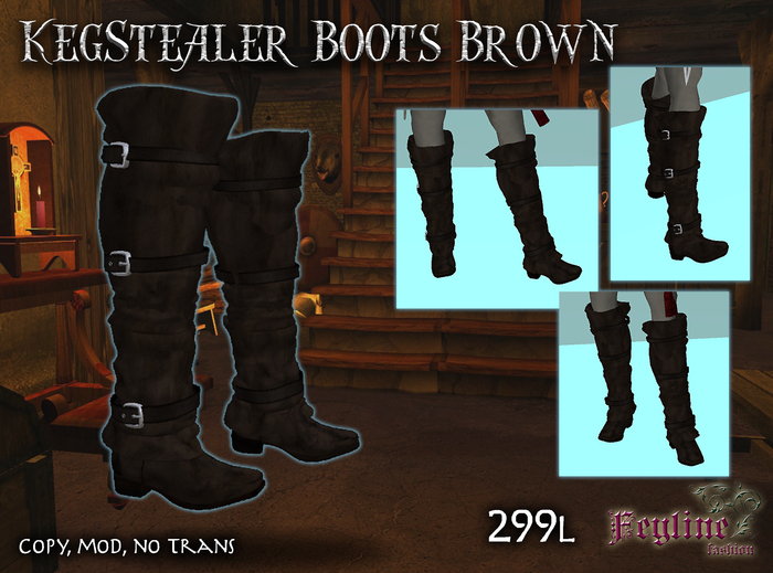 *FF* KegStealer Boots Brown - MENS